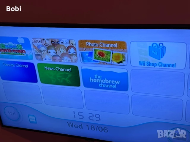 Nintendo Wii RVL-101 (Family Edition) (Black) – пълен комплект + Zelda (2 игри) и Super Paper Mario, снимка 15 - Nintendo конзоли - 50712651