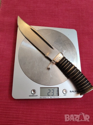 Ръчно изработен ловен нож, касапски. , снимка 14 - Ножове - 53370418