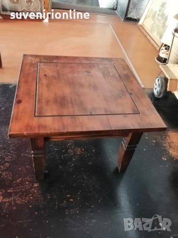 Дървена маса, снимка 1 - Маси - 37195523