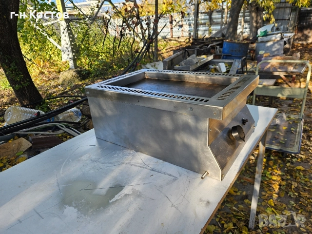 Скара на Газ със стоманена плоча гладка Цена 450лв., снимка 6 - Обзавеждане на кухня - 52423869