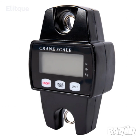 Ръчен електронен кантар LCD с кука до 300кг, снимка 3 - Друга електроника - 52815633