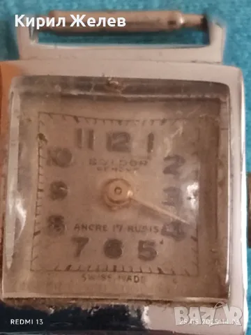 Стар механичен часовник дамски BOLDOR GENEVA SWISS MADE за КОЛЕКЦИОНЕРИ 46108, снимка 2 - Антикварни и старинни предмети - 50420362