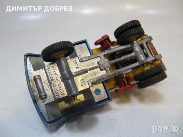МЕТАЛНА КОЛИЧКА МОДЕЛ KLAUS AUTOSCHAUFLER SIKU GERMANY, снимка 6 - Колекции - 35612592