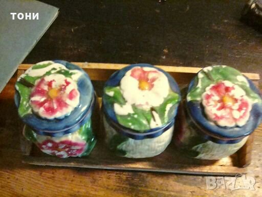 Порцеланови купи за подправки, снимка 2 - Други - 28163427