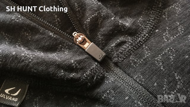 ULVANG Comfort 200 Turtle Neck With Zip 80% Merino Wool размер L - XL термо блуза  - 182, снимка 7 - Блузи - 39754530