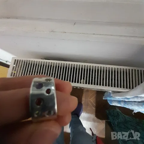 Масивен сребърен пръстен, снимка 6 - Пръстени - 48229308