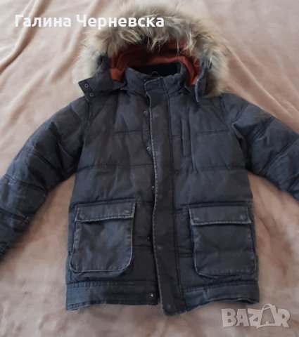 Детско зимно яке естествен пух от лисица на качулката, снимка 12 - Детски якета и елеци - 27503874