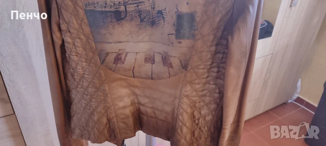 дамско кожено яке размер 36 / S, снимка 4 - Якета - 51364321