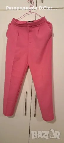 Zara розов панталон S размер  , снимка 3 - Панталони - 48638939