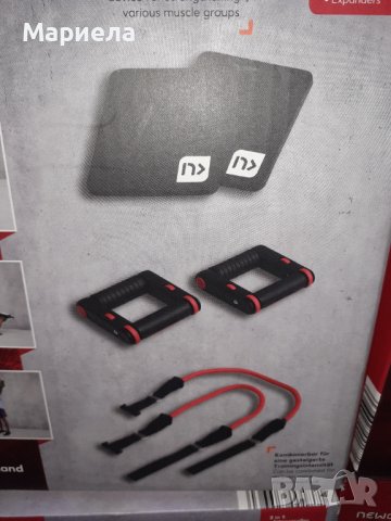 Фитнес комплект 3в1 , Мултифункционално колело за коремни , Домашен фитнес комплект, снимка 3 - Фитнес уреди - 43299809