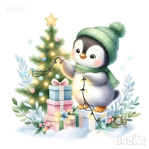 Коледни щампи за детски тениски, снимка 14 - Детски комплекти - 52523183