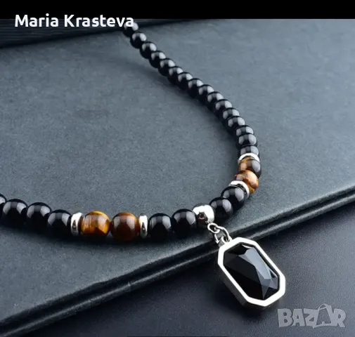 мъжка гривна , снимка 2 - Гривни - 48163817