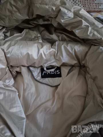 много топло бежово яке Радис, снимка 4 - Якета - 52437847