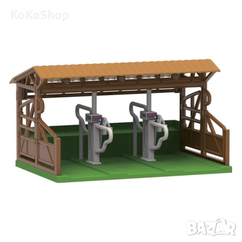 Комплект Моята ферма/детска ферма с трактор,плевня,животни, снимка 3 - Образователни игри - 53055262