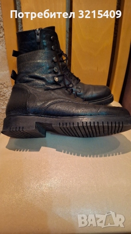 Daniele Bilardo италиански дамски зимни боти, ботуши естествена кожа , снимка 3 - Дамски боти - 52425719