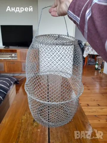 Стар рибарски живарник #3, снимка 2 - Екипировка - 49707808