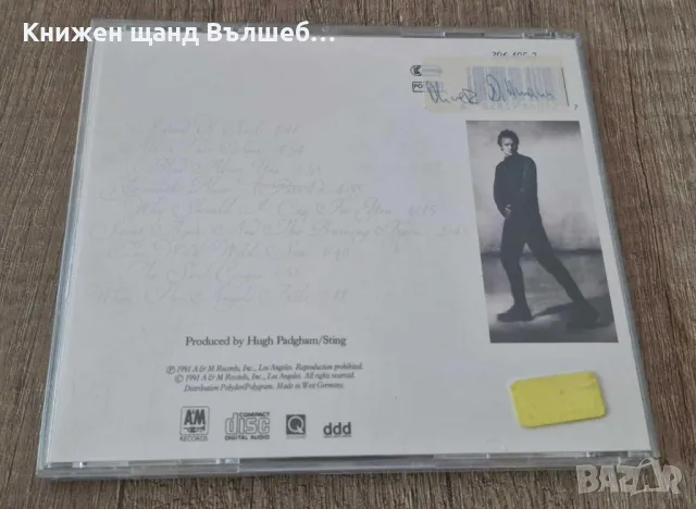 Компакт Дискове - Поп - Рок: Sting - The Soul Cages, снимка 2 - CD дискове - 48631714