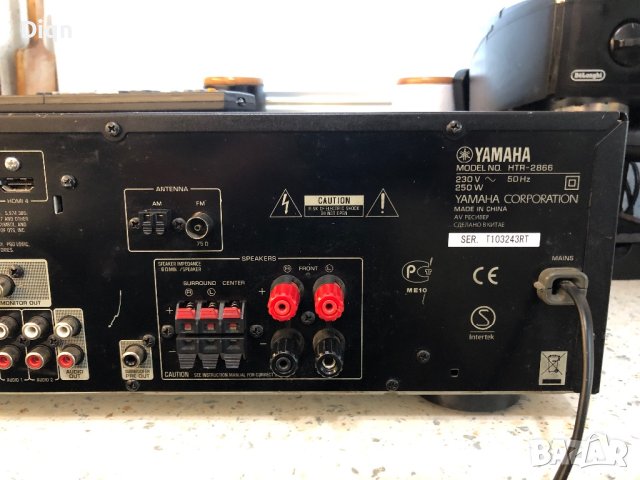 Yamaha HTR-2866, снимка 11 - Ресийвъри, усилватели, смесителни пултове - 40327739