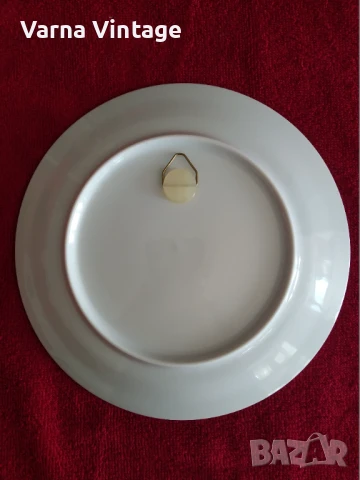 Колекционерска порцеланова чиния Карта на остров Рюген. Германия., снимка 3 - Колекции - 51079785