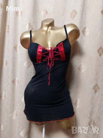 Besired L Черен еластичен корсет/ топ/