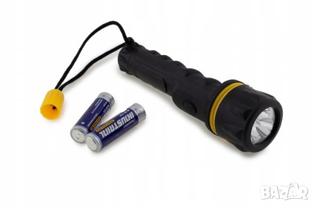 3LED фенерче /прожектор/ с гумен корпус, снимка 2 - Прожектори - 38173288