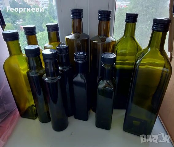 Бутилки, шишета с широко гърло, с капачки на винт, 17 броя, снимка 3 - Буркани, бутилки и капачки - 50946065