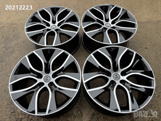 4 броя алуминиеви джанти за Citroen C5 18, снимка 3 - Гуми и джанти - 53022870