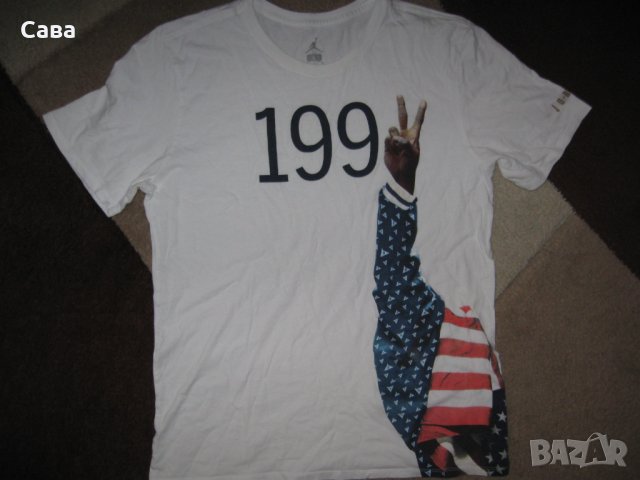 Тениски NIKE,JORDAN  мъжки,Л, снимка 7 - Тениски - 33228659