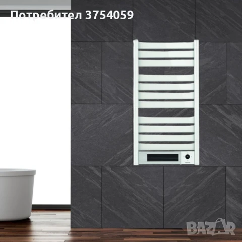 Радиатор за баня K75F, 1500W, Wi-Fi, LED, снимка 2 - Отоплителни печки - 48999860