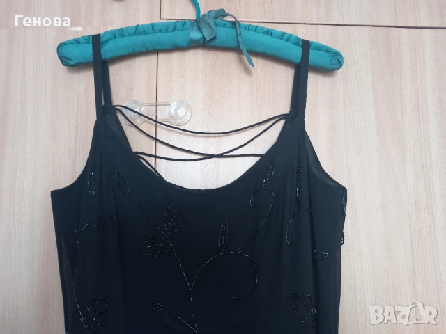 Дамска официална дълга рокля размер 40, снимка 4 - Рокли - 51707343