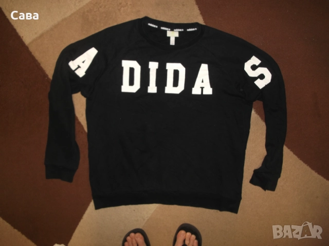 Ватирани блузи ADIDAS  мъжки,Л, снимка 3 - Спортни дрехи, екипи - 52666346