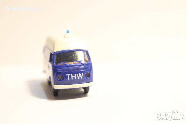 BREKINA H0 1/87 VW ГРАЖДАНСКА ЗАЩИТА КОЛИЧКА КАМИОН МОДЕЛ, снимка 3 - Колекции - 52989472