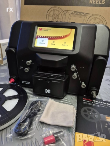 KODAK REELS 8mm Филмов дигитайзер Цифров скенер, снимка 7 - Чанти, стативи, аксесоари - 52452426