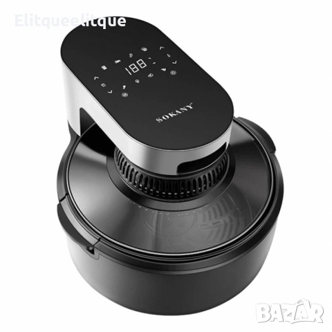 Мощен еър фрайър 5.5L Sokany SK-ZG-8046, снимка 3 - Други - 52346582