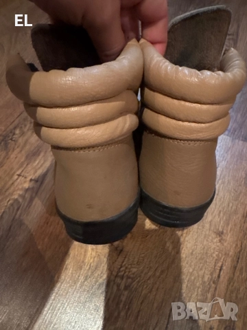 Зимни кожени обувки , снимка 3 - Ежедневни обувки - 52354510