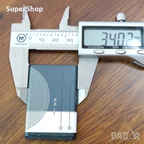 Качествена Батерия за Нокиа Nokia батерии BL-5c 1020mah игри, снимка 6 - Оригинални батерии - 50898029