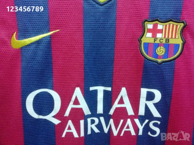 Барселона Неймар оригинална тениска фланелка екип Nike Barcelona Neymar Jr, снимка 3 - Тениски - 53094807