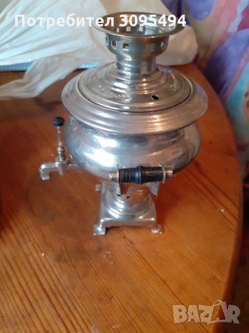 МАЛКО САМОВАРЧЕ. СССР 70те г. НИКЕЛ., снимка 4 - Други - 33373811