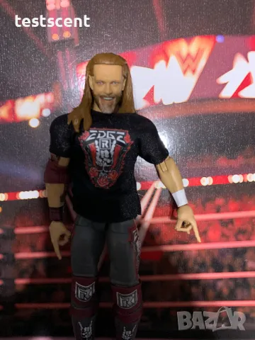 Екшън фигура WWE Edge Острието Adam Copeland Rated R Superstar WWE Mattel Elite играчка figure, снимка 6 - Колекции - 48928589