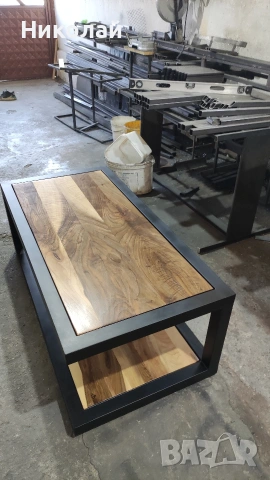 Холна маса / маса за кафе масив орех, снимка 9 - Маси - 53535474