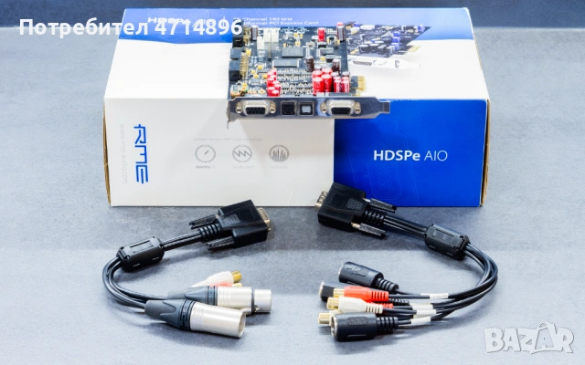 RME HDSPe AIO - професионална звукова карта / звуков интерфейс, снимка 4 - Други - 53169523