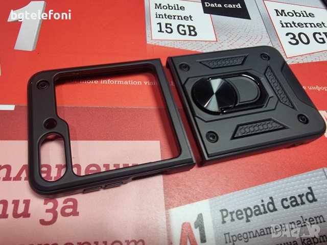 НАМАЛЕНИ! Samsung Z Flip 5G, Z Fold 5G удароустойчив и прозрачен магнитен кейс, снимка 4 - Калъфи, кейсове - 43898386