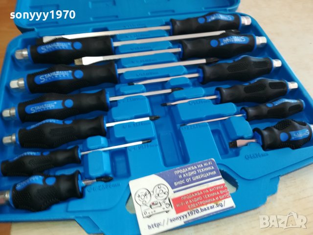 КУФАР С ЯКИ ОТВЕРТКИ-НОВ 2112230814, снимка 10 - Куфари с инструменти - 43497231