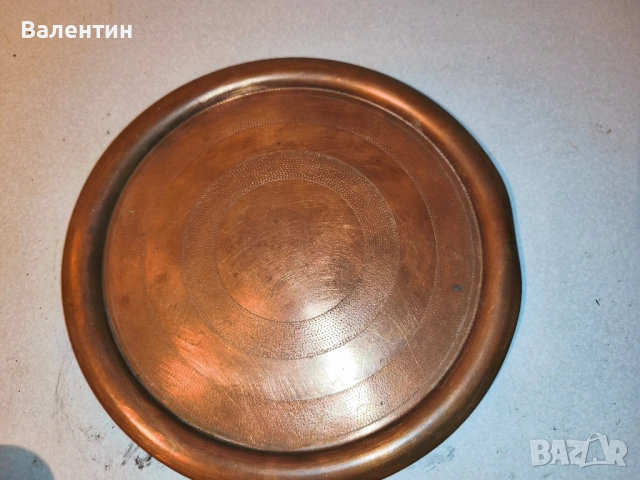 Бакърен сервиз 26, снимка 5 - Антикварни и старинни предмети - 52541384