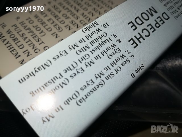 DEPECHE MODE-КАСЕТА 2808221520, снимка 17 - Аудио касети - 37825216