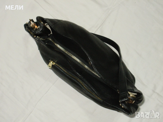 нова черна дамска естествена кожа, снимка 7 - Чанти - 52186103
