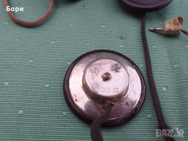 ERPEES 4000 Ома 1940-1942г немски слушалки, снимка 3 - Антикварни и старинни предмети - 32676007