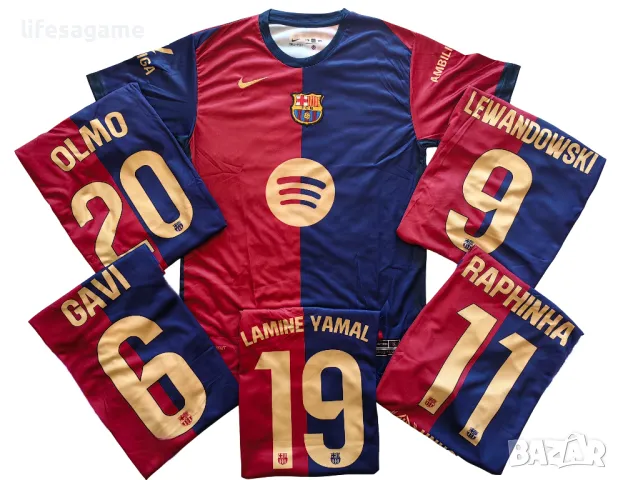 Детски футболен екип Барселона Дани Олмо комплект Barcelona тениска Olmo , снимка 3 - Детски комплекти - 48716547