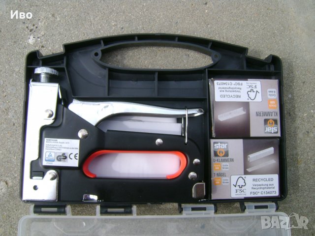 Ръчен немски такер - Qstar, снимка 3 - Други инструменти - 28548000