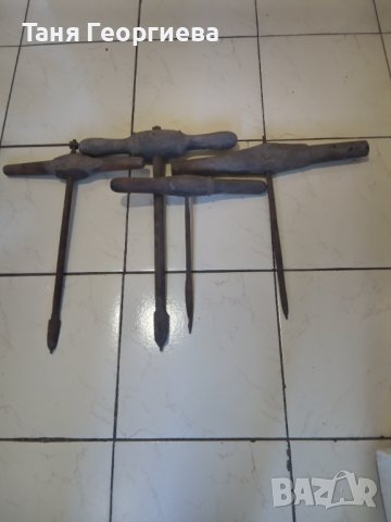 Комплект инстументи за дърво, снимка 2 - Антикварни и старинни предмети - 37087180